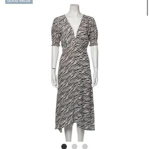 Faithfull the Brand zebra print dress